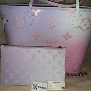 Louis Vuitton Neverfull sunrise pastel